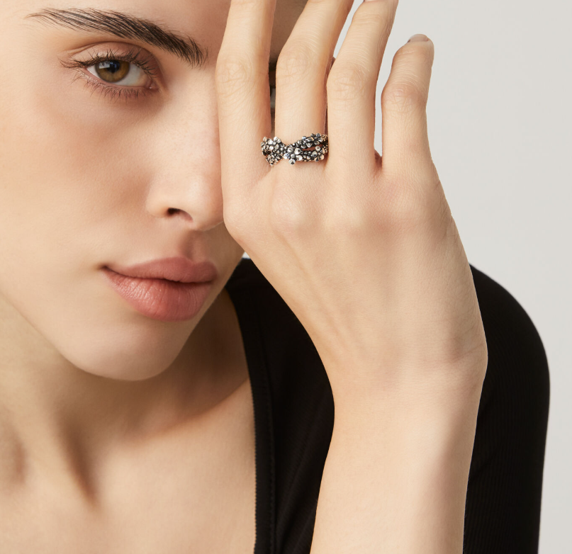 Bague Giovanni Raspini - Millefleurs, Argent (11696)