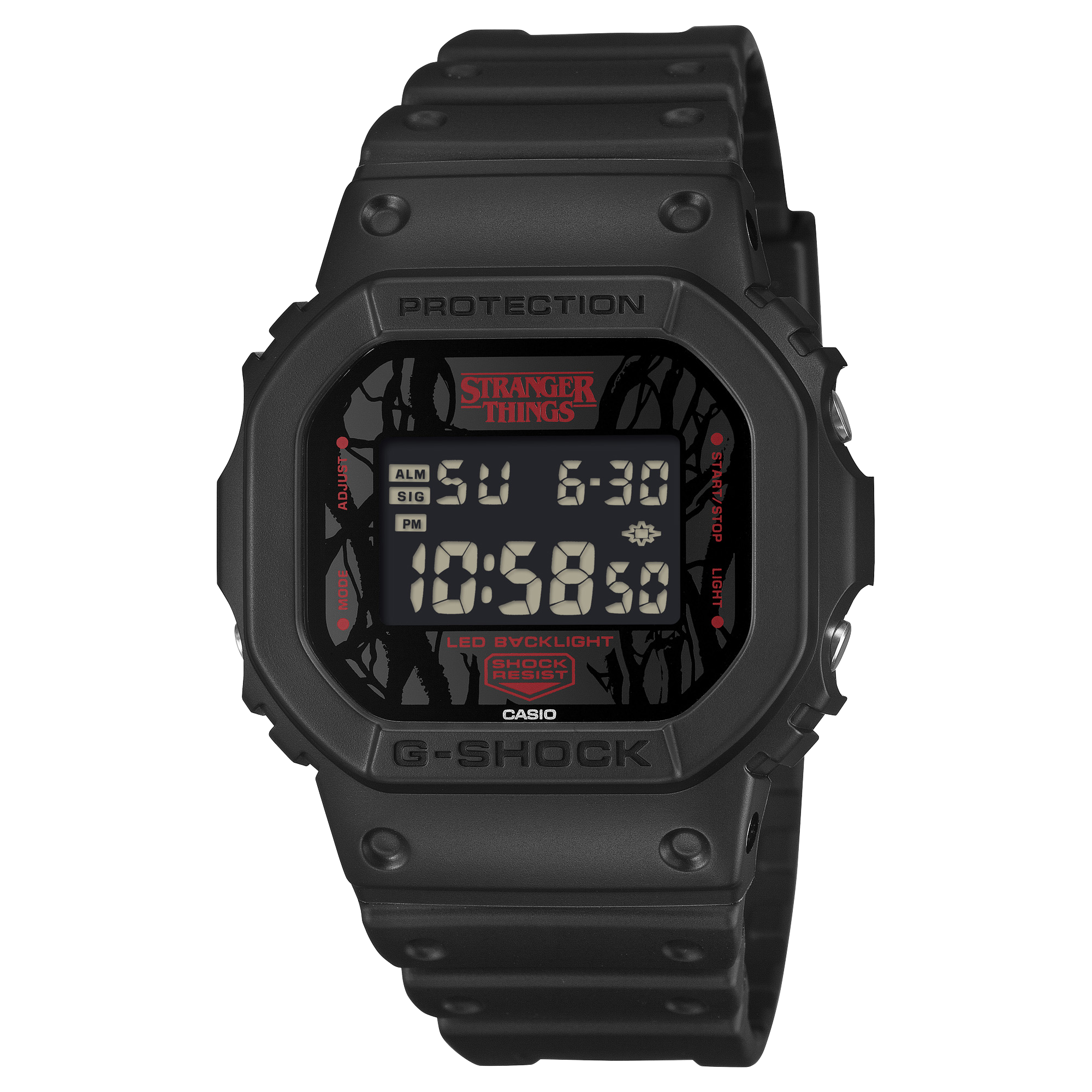 Casio - G-Shock Édition limitée Stranger Things (DW-5600STT-1ER)