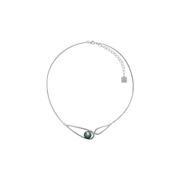 Collier IZA-B - Ondine, Argent, Diamants et Perles de Tahiti (FEZ19N001HP)