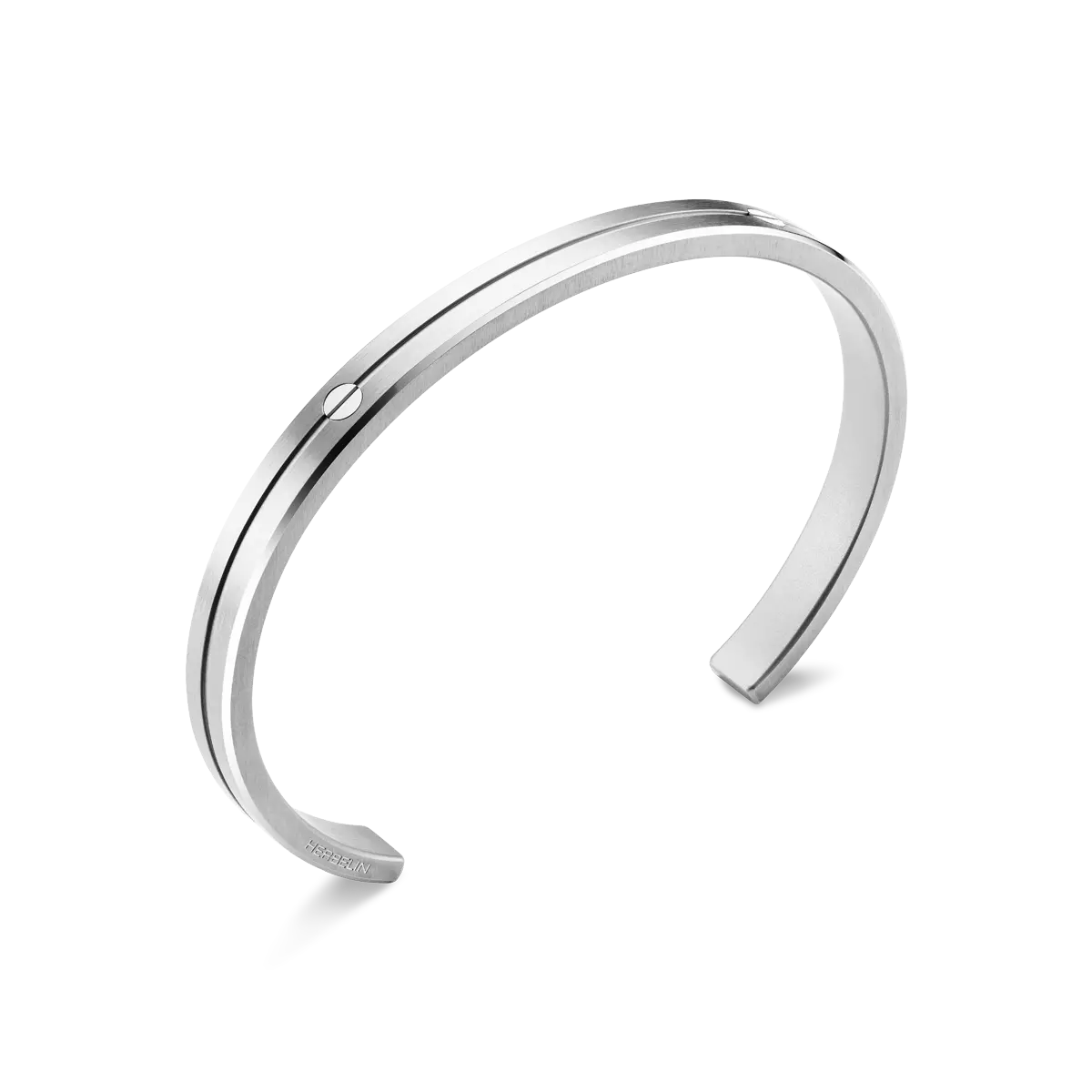 Bracelet Herbelin - Jonc Newport, Acier (JN7AB)