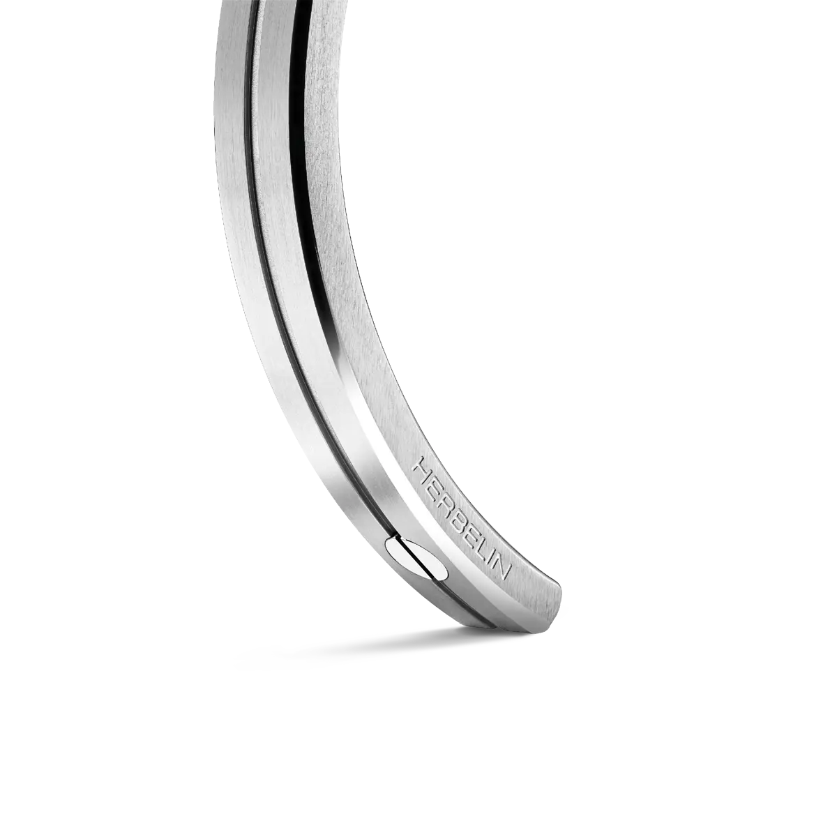 Bracelet Herbelin - Jonc Newport, Acier (JN7AB)