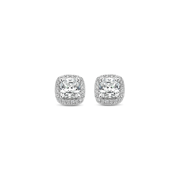 Boucles d'oreilles Naiomy - Argent et zircons (N2O63)