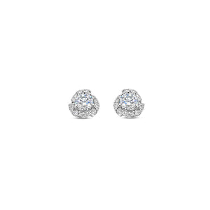 Boucles d'oreilles Naiomy - Argent et zircons (N3J53)