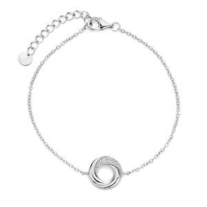 Bracelet Naiomy - Argent et Zircon (N3S69)