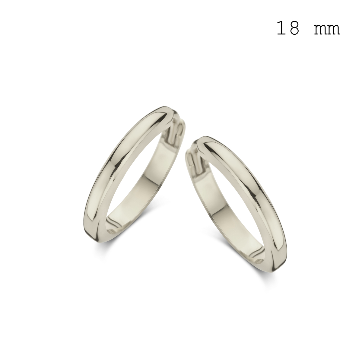 Boucles d'oreilles Naiomy Créoles - Argent (N3W69)