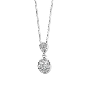 Collier Naiomy - Argent et zircons (N4O61)