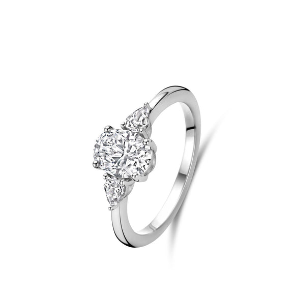 Bague Naiomy - Argent et zircons (N4R51)