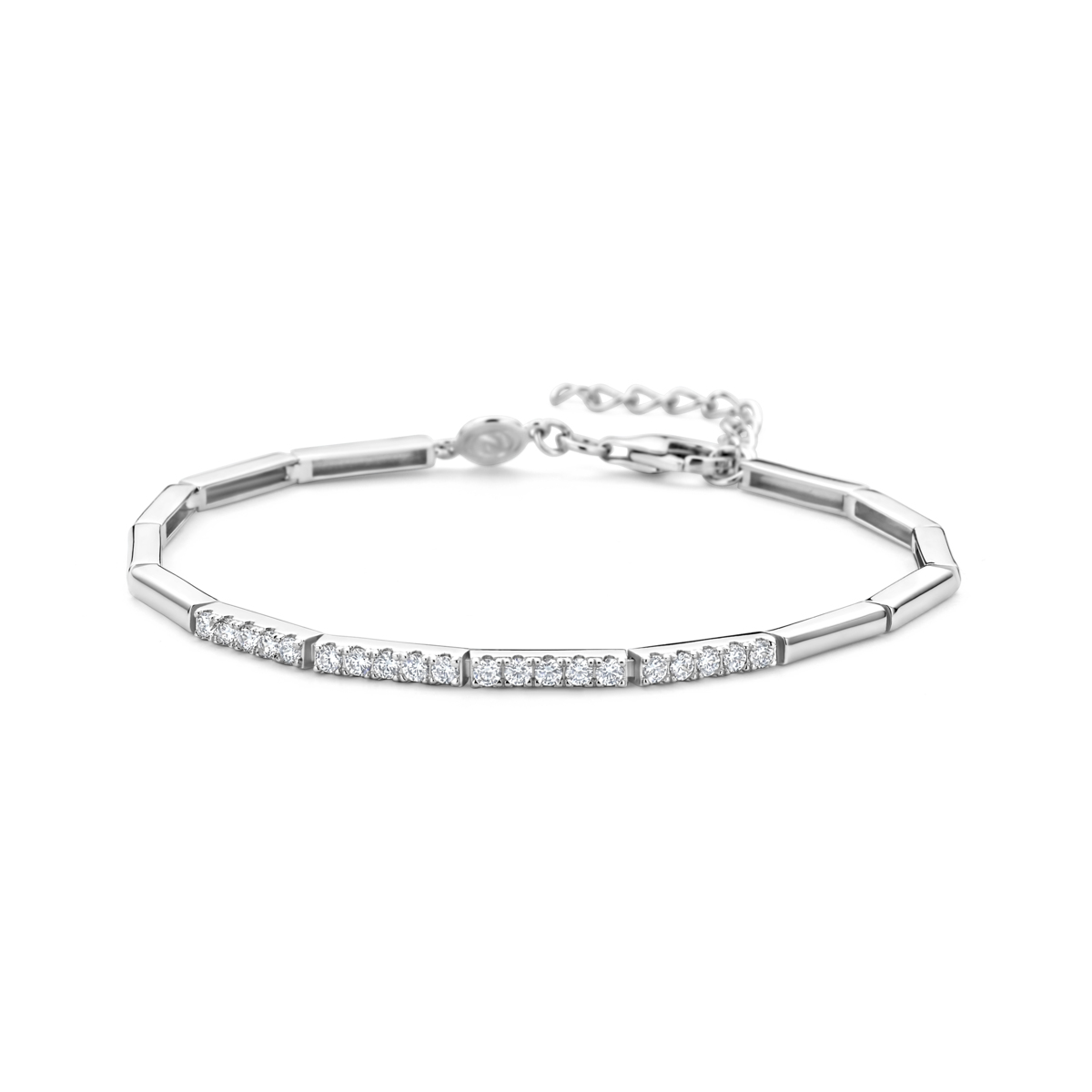 Bracelet Naiomy - Argent et Zircon (N5K54)