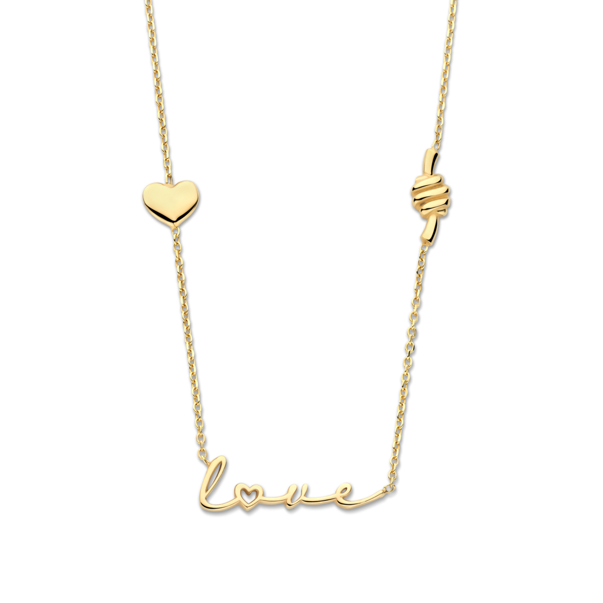 Collier Cœur Naiomy - Plaqué or (N5Q60)