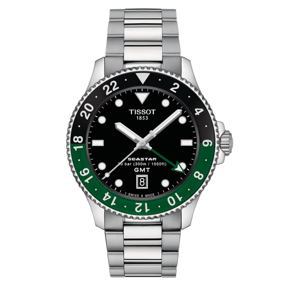 Tissot - Seastar 1000 GMT (T1208521105100)