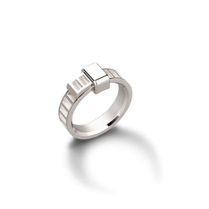 Bague Unknow Brand - Bind me, Argent (BMAG30)