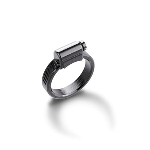 Bague Unknow Brand - Love affair, Argent Noir DLC (LAAN30)