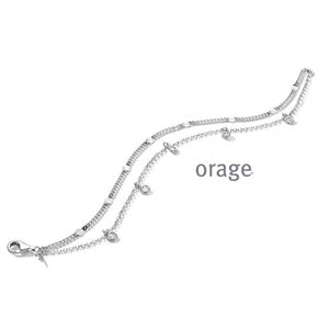 Bracelet Orage - Argent et Zircon (AS202)