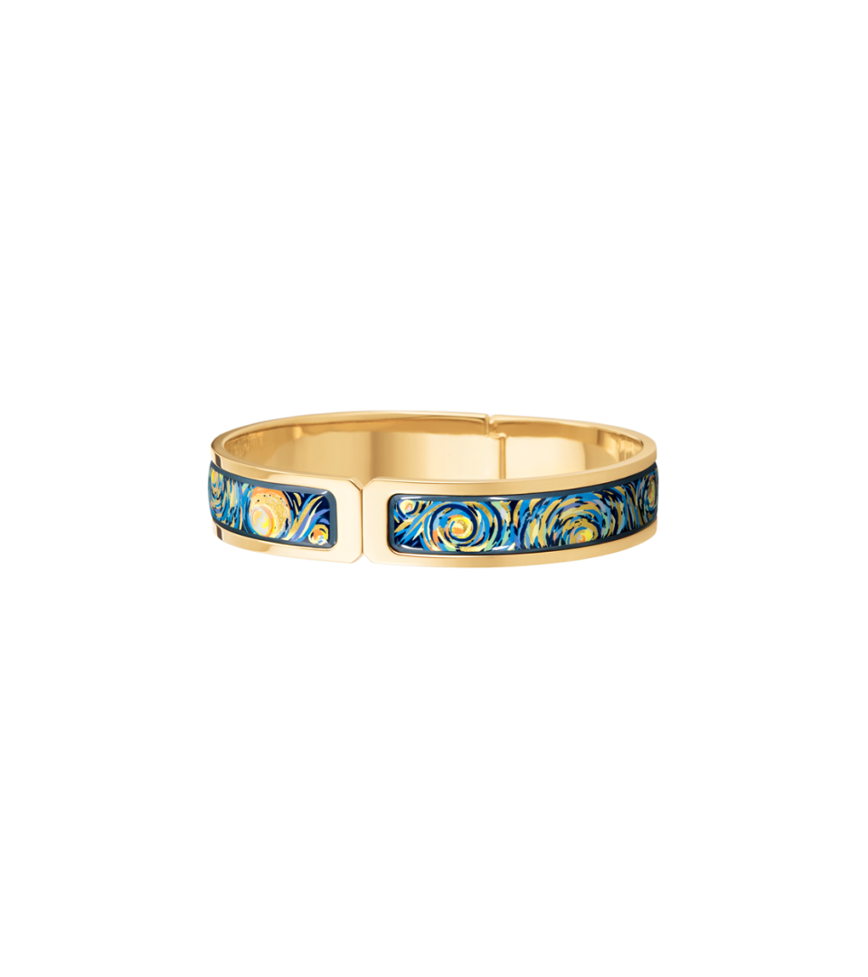 Bracelet Freywille - Ballerina Vincent van Gogh Éternité, Plaqué or jaune (VG466/3)