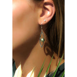 Boucles d'oreilles IZA-B - Ondine, Argent, Diamants et Perles de Tahiti (FEZ19E009HP)