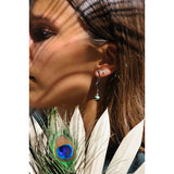 Boucles d'oreilles IZA-B - Epure, Argent, Diamants et Perles de Tahiti (FEZ19E011HP)
