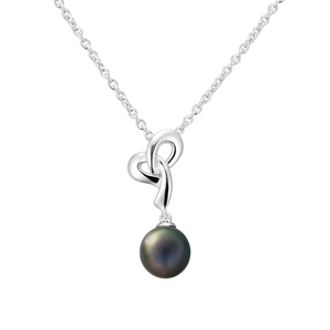 Collier IZA-B - Aroha, Argent, Perles de Tahiti (EZ17N008HP)