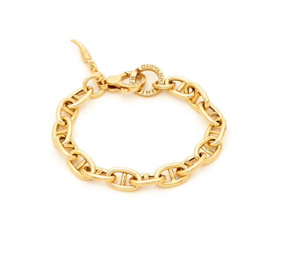 Bracelet Giovanni Raspini - Maille de Mer, Plaqué Or (12003)