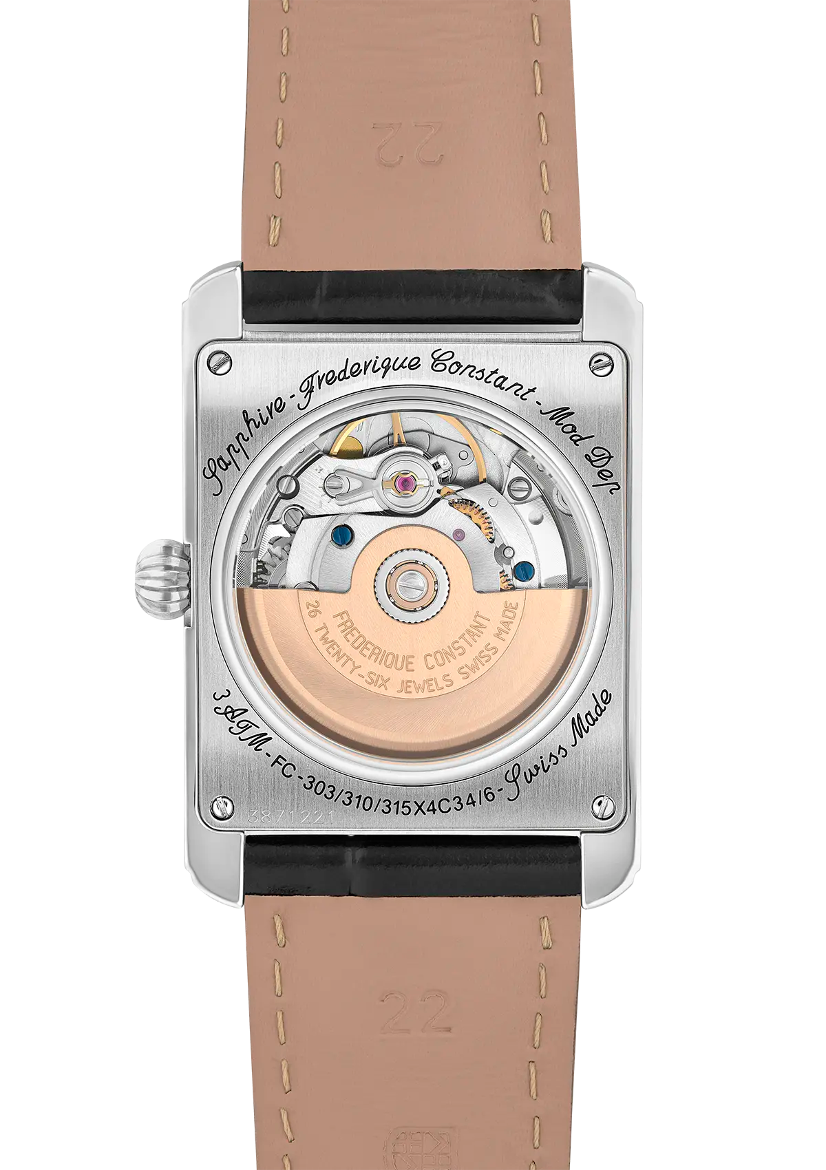 Frédérique Constant - Classics Carree Heart Beat Automatique (FC-311S4C6)