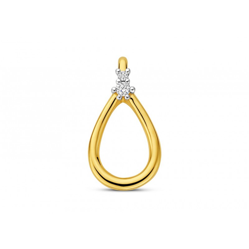 Pendentif motif - Or Jaune, Diamants (GH3901BB)
