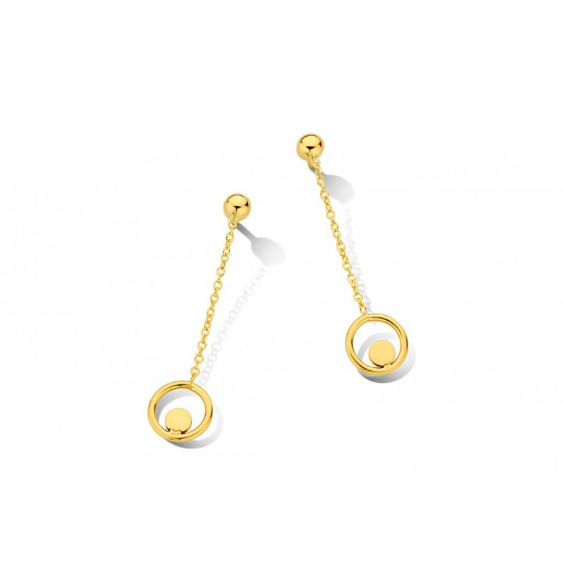 Boucles d'oreilles - Or Jaune 18k (GO3690GE)