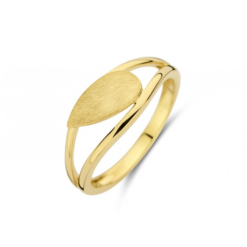 Bague avec motif - Or Jaune (GR4742GE)