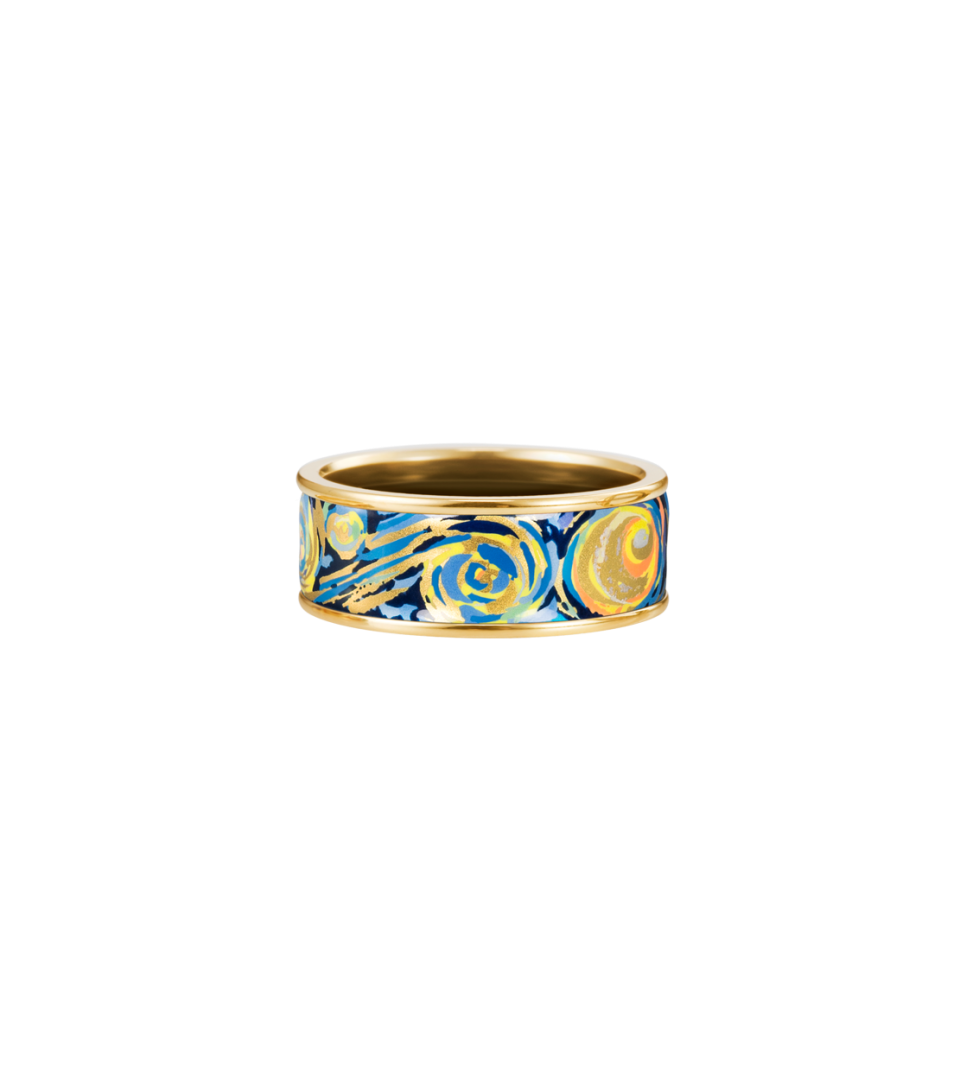 Bague Freywille - Miss Vincent van Gogh Éternité, Plaqué or jaune (VG412/73)