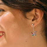 Boucles d'oreilles UNA STORIA - Papillons, Argent (BO121100)