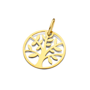 Pendentif Arbre de vie - Or Jaune (056974)