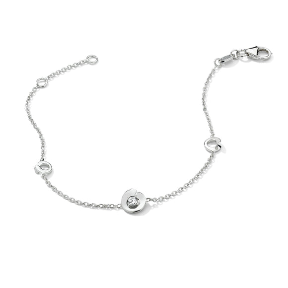 Bracelet Garel Envol - Or Blanc, Diamants (34AG10G)