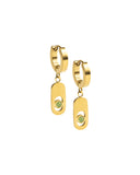 Boucles d'oreilles Didyma - Kéfi Gold Green (KE2)