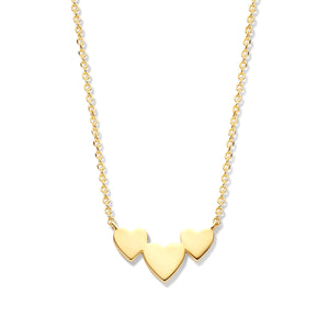 Collier Naiomy Coeur - Plaqué or (N3N54)