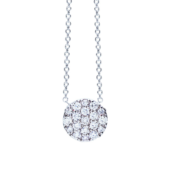 Collier One More - Eolo Or Blanc et Diamants (929408A)