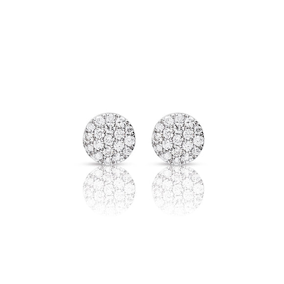 Boucles d'oreilles One More - Eolo Or Blanc et Diamants (93FK06A)