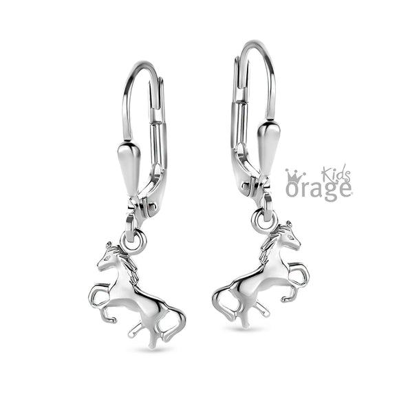 Boucles d'oreilles Orage Kids - Pendantes Cheval (K2335)
